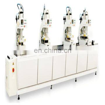 Four welding machine of PVC door