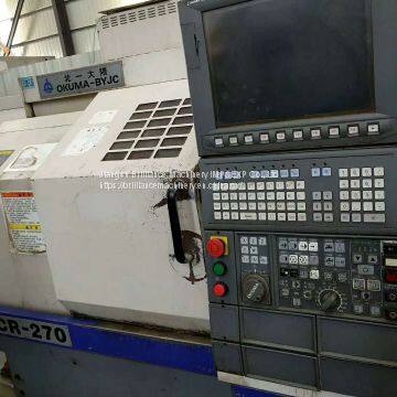 Okuma-BYJC LCR-270 CNC Slant Lathe