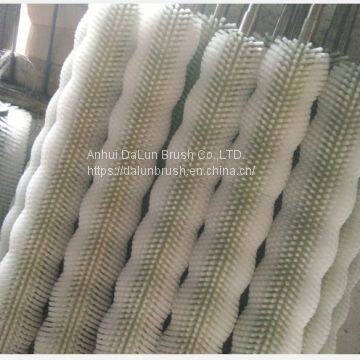 white color egg cleaning roller brush for egg cleaning machine