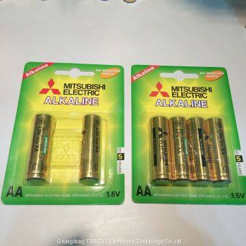LR6 Mitsubishi Alkaline Battery (LR6) AA Battery/LR03 Mitsubishi Alkaline Battery (LR03) AAA Battery