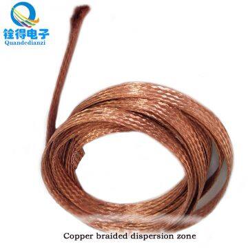 The Supply is 7.6mm Wide Copper Braided Cable 3 d Copper Mesh photo-3