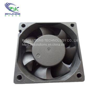 High temperature 6025 14v 0.19A double ball bearing cooling fan with 2pin