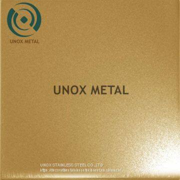 Bead Blast Colored Decorative Stainless Steel Sheets for Hotel Metal Decoration Plate MT-01