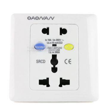 Multifunctional Anti-leakage Socket 10A Five-hole 86 Type Anti-shock Wall Socket photo-2