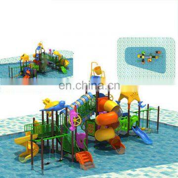 2020 Big Large Plastic Water Slides With Swing for Sale