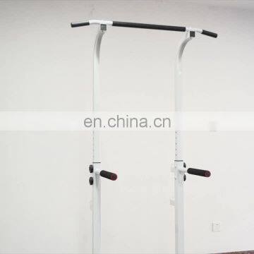 Adjustable Height Push Up Dip Station Power Tower With Pull Up Bar