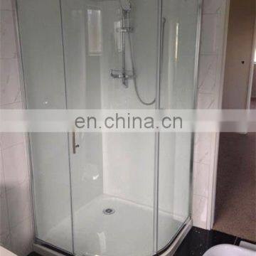 Tempered Glass Cabin Bathroom Shower Room 3 panel hinges  shower door