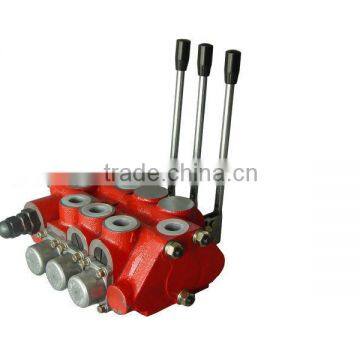 DLS-L15 60l/min,Sectional hydraulic manual directional control valve /factory in china