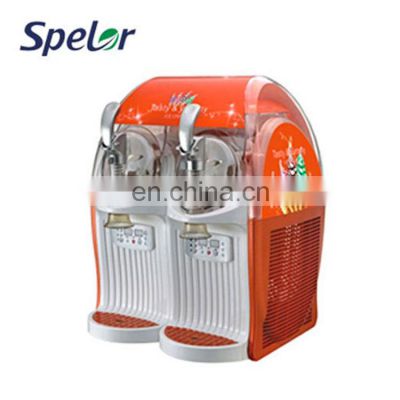 Cheap Commercial Restaurant Beverage Industrial Ice Slush Machine Size