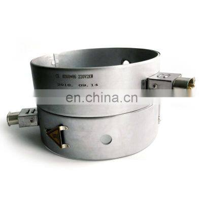 230v 1200w Electric Stainless Steel Mica Barrel Band Heater 700 Degree for Plastic Injection Machine photo-6