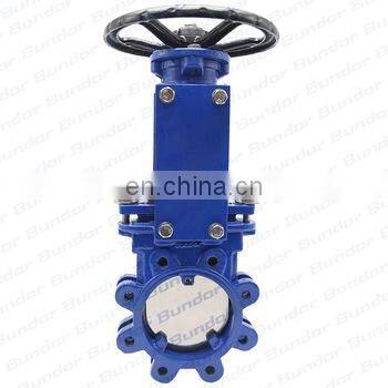 Bundor Industrial New SS304 Stainless Steel 1.6Mpa Knife Gate Valve supplier