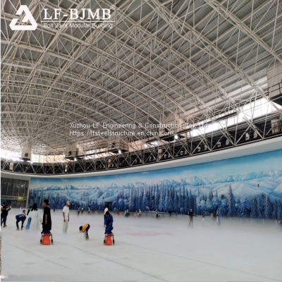LF Space Frame Construction Basketball Stadium Roof Prefabricated Building Sports Hall photo-3