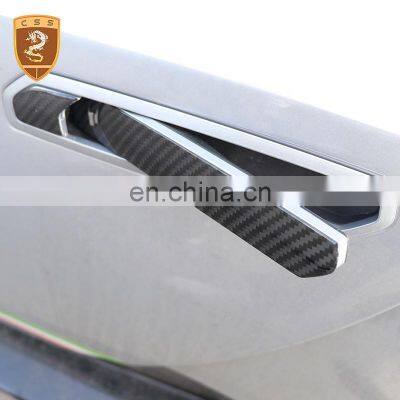 Car Accessories Carbon Fiber Door Handle Patch For Lambo Huracan Lp610 Lp580