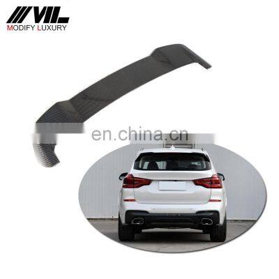 Carbon Fiber Rear Roof Spoiler for BMW X3 G01 xDrive20i xDrive30i M40i Sport Utility 4-Door 2018-2019