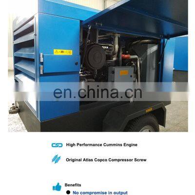 Model LUY050-7 Diesel Engine Driven Mobile Air Compressor