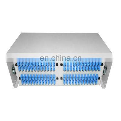 Supply Patch Panel 48 Ports 2U Odf Rack Mount Slide 48 Port Fiber Optic Patch Panel photo-4