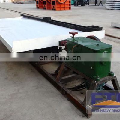 China suppliers equipment for gold mining 1t/h mine shaking table for sale