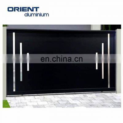 Aluminum Iron Metal Modern Gate Boundary Wall Gate Design photo-3