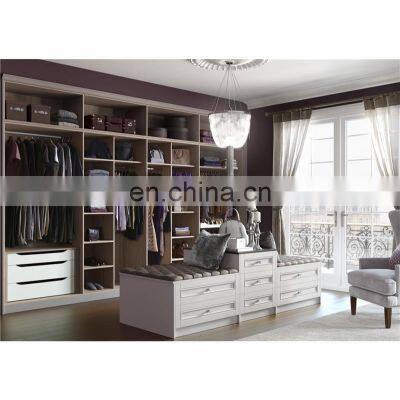 Wooden Home Furniture Walk In Closet Bedroom Wardrobes