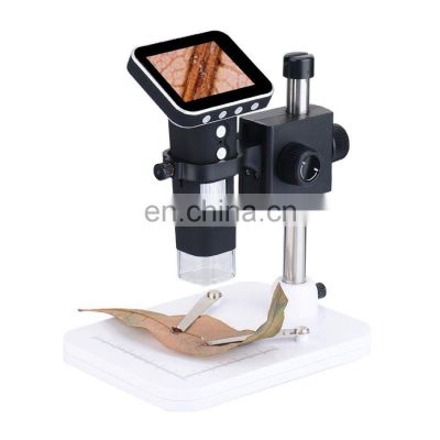 High Definition 1000X USB  Digital Microscope Wireless Magnifier With 3.5 Inch LCD Screen