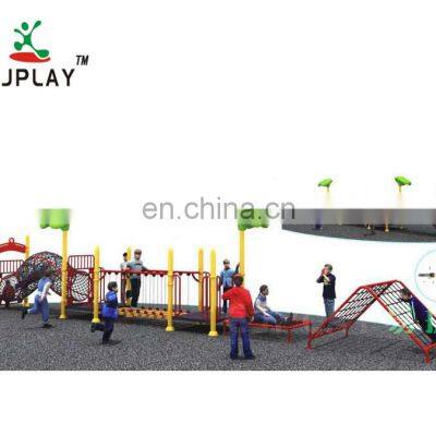 Playground Climbing Wall For Children Fitness Sports Kids Outdoor Playground Trampoline Equipment Set