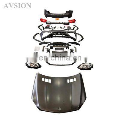 Automotive Parts Performance GLS63 X166 GL Car Bumpers for Mercedes Benz GL X166 2012-2015 Year Upgrade GLS63 AMG Model