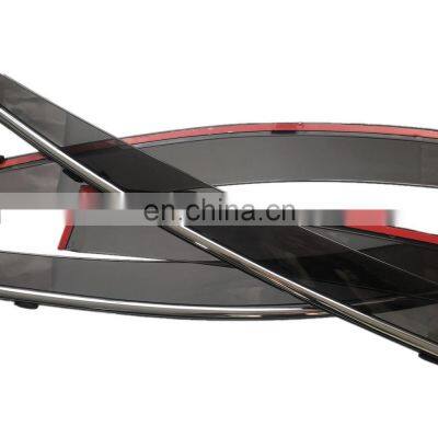 windshield visors for cars Door Wind Deflector Visor Chrome  Window Sun Vent Visors For OCTAVIA 2014-2020