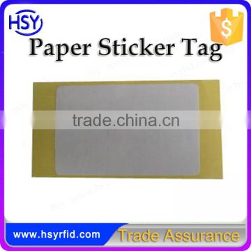 Best quality tamper proof rfid taglong range rfid paper sticker tag rfid uhf laundry tag