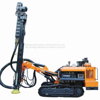 Surface DTH drill rig KY125 KG920 KY140 LGCY BKCY blue stone quarrying portable compressor