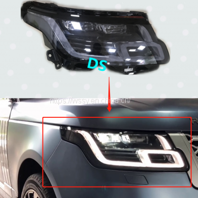 Сборка головного фонаря с матричной подсветкой LED