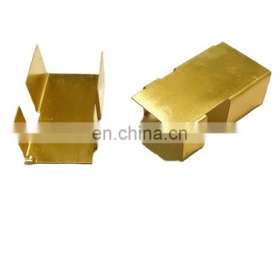 OEM brass sheet copper parts all types of copper brass stamping parts