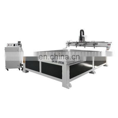 1530 2040 Senke Heavy 4 Heads 6 Heads Duty Steel Frame 1530 Carousel Type Atc CNC Router/Wood CNC Router With Vacuum Table photo-5