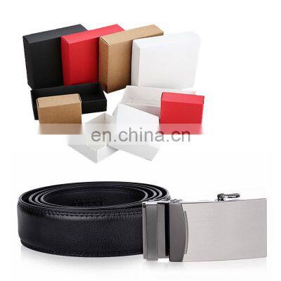 Genuine leather belt for men automatic buckle ratchet wholesale customized flexible hot sale OEM ODM