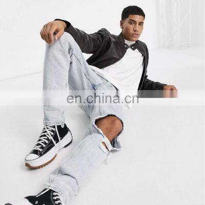 Hot Selling Leather Winter Jacket Top Quality Original Leather Winter Jacket photo-2