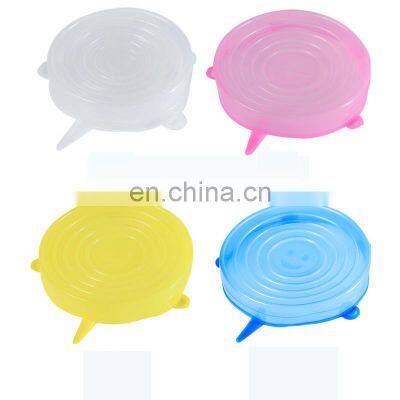 Wholesale Home and Kitchen 6 Pack Reusable Flexible Silicone Stretch Lids photo-2