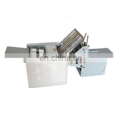A4 Size Two Plates Folder Friction Feed Paper Folding Machine photo-2