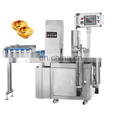 Full automatic tart making machine  Tartlet Pie Forming  Making Egg Tart Shell e Industrial tarts machine