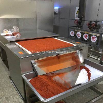 Continuous Microwave Chili Powder Sterilizer