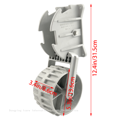ISURE MARINE Boat Teak Decking Launching Wheels Dinghy Foldable Launch Wheels Dinghy Wheelers photo-3