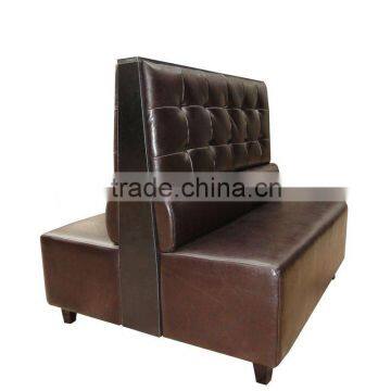 Double sides sofa dining booth PFS3502