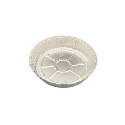 9 Inch Round Aluminum Foil Tray 1250ml Disposable Baking Pan for Food Serving and Takeout photo-2