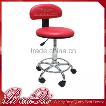 Red Color Modern Beauty Salon Adjustable Hair Master Chair Beauty Furniture