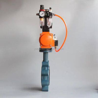 Wholesale QuickFit Lug Type Butterfly Valve-Pneumatic PN10~20 DN40~1200 EPDM Seat Cast Iron Carbon Steel (WCB/WCA/WCC) OEM photo-3