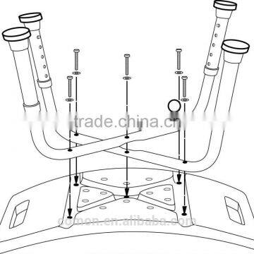 Hospital Used Medical Bathroom Chair & Shower Stool S-W01 photo-4