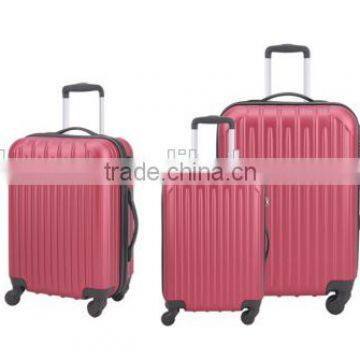 new design popular ABS luggage set fashion luggage trolley set carry on luggage