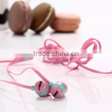 2016 best quality In ear Earphone for cell phone for computer