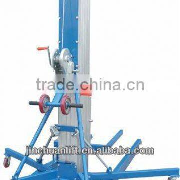 Mini Single Mast Aluminum Personal Man Lift photo-3