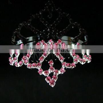 Latest Crystal Kids Pageant Crown for Wholesale photo-3