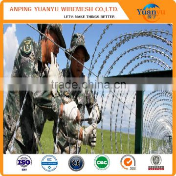 700mm coil concertina razor barbed wire low price