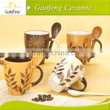 12OZ coffee mugs with spoon want to buy stuff from china